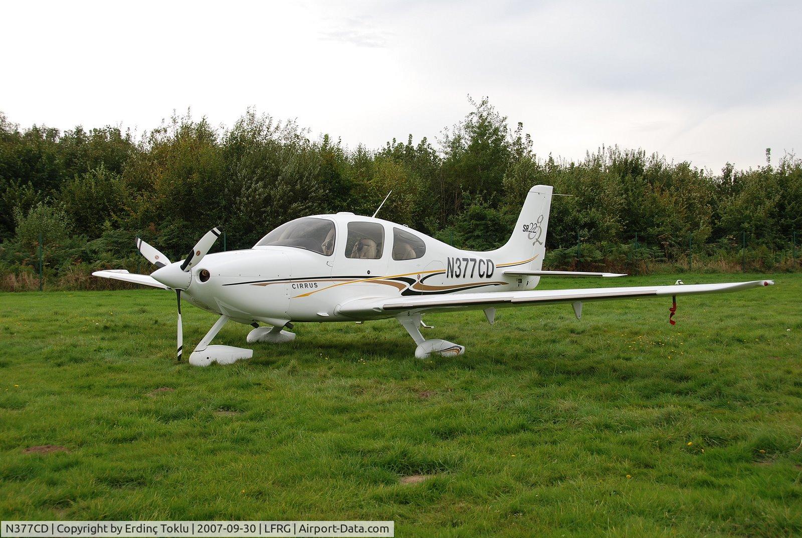 N377CD, 2004 Cirrus SR22 C/N 1022, Seen at Deauville