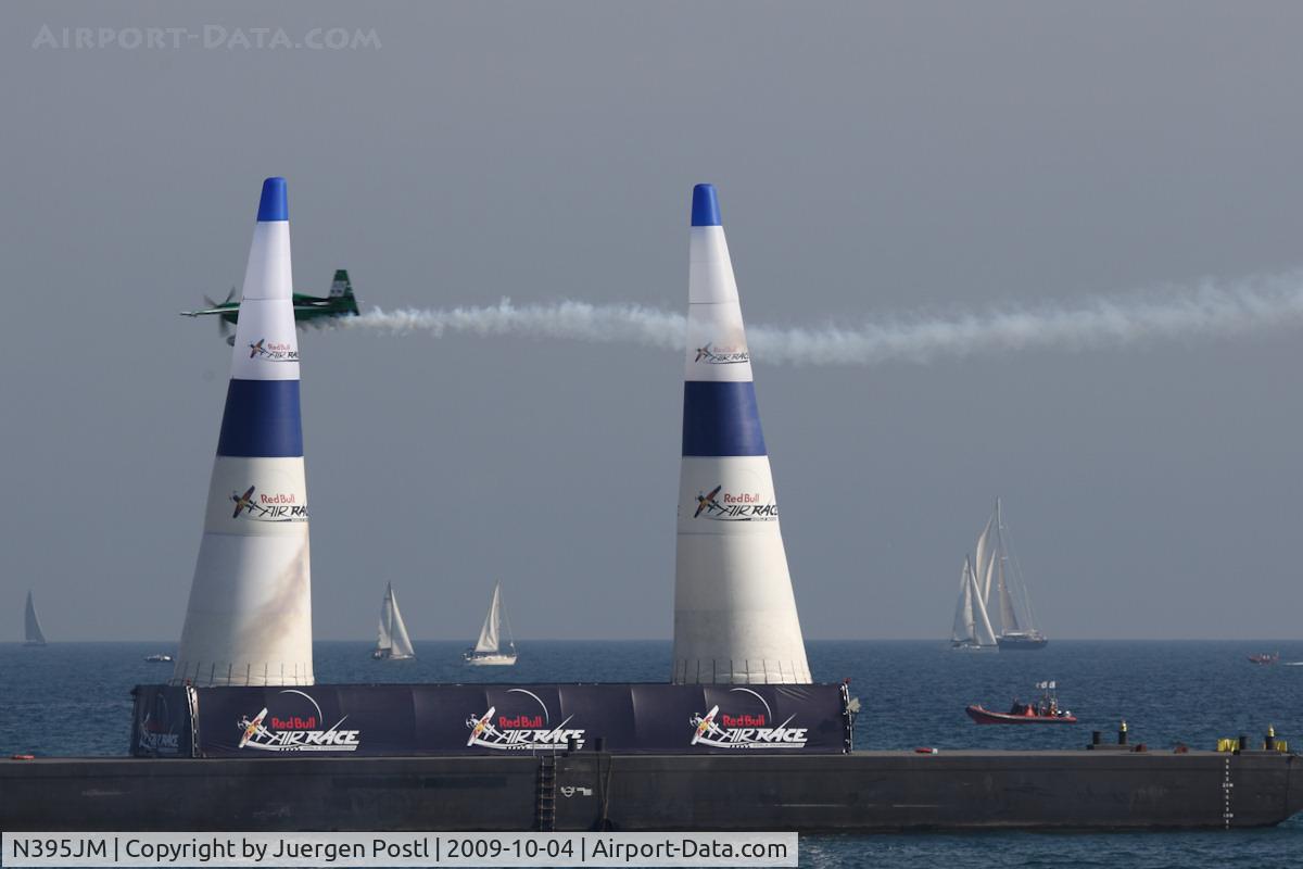 N395JM, 2004 Zivko Edge 540 C/N 0033, Red Bull Air Race Barcelona 2009 - Mike Goulian