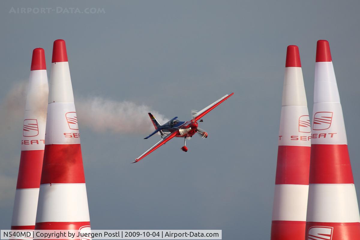 N540MD, 2008 Zivko Edge 540 C/N 0043, Red Bull Air Race Barcelona 2009 - Matthias Dolderer