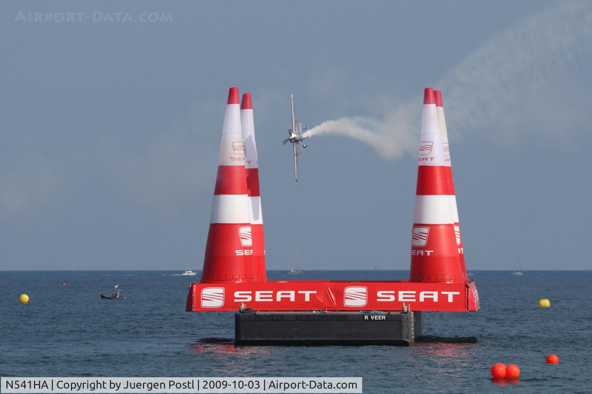 N541HA, 2008 Zivko Edge 540 C/N 0041A, Red Bull Air Race Barcelona 2009 - Hannes Arch
