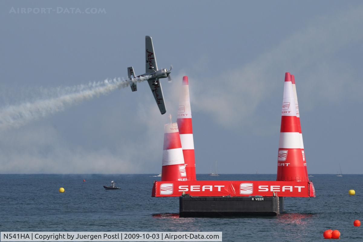 N541HA, 2008 Zivko Edge 540 C/N 0041A, Red Bull Air Race Barcelona 2009 - Hannes Arch