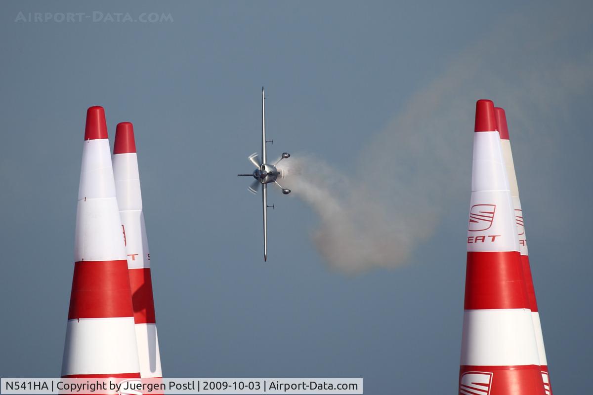N541HA, 2008 Zivko Edge 540 C/N 0041A, Red Bull Air Race Barcelona 2009 - Hannes Arch