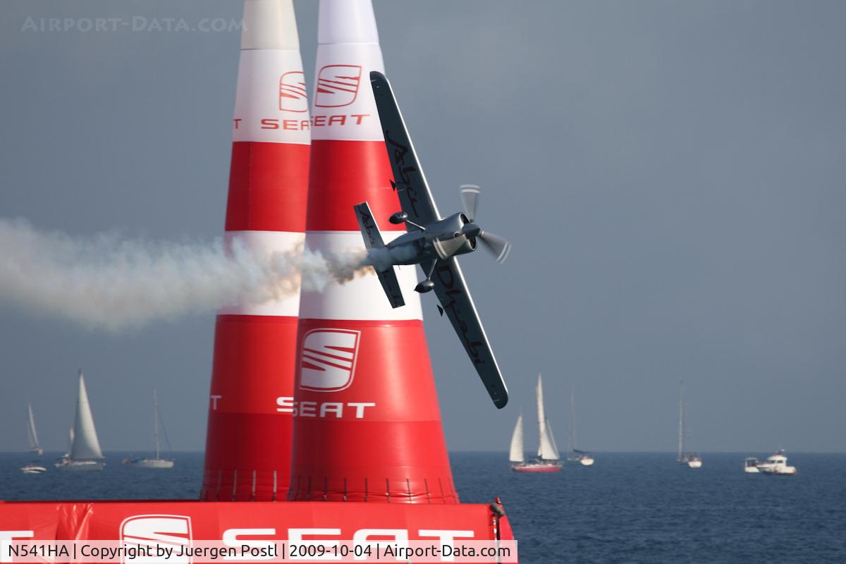 N541HA, 2008 Zivko Edge 540 C/N 0041A, Red Bull Air Race Barcelona 2009 - Hannes Arch