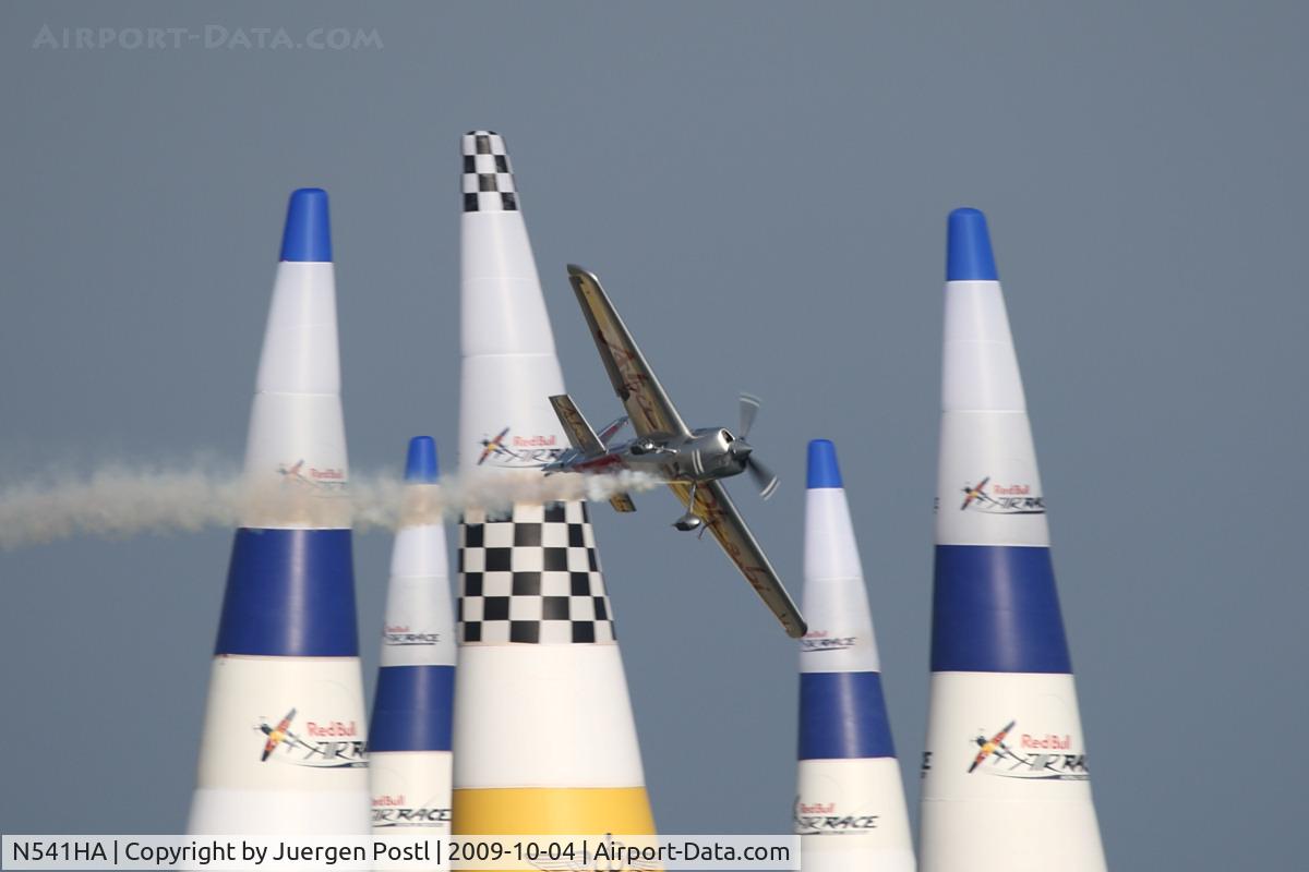 N541HA, 2008 Zivko Edge 540 C/N 0041A, Red Bull Air Race Barcelona 2009 - Hannes Arch