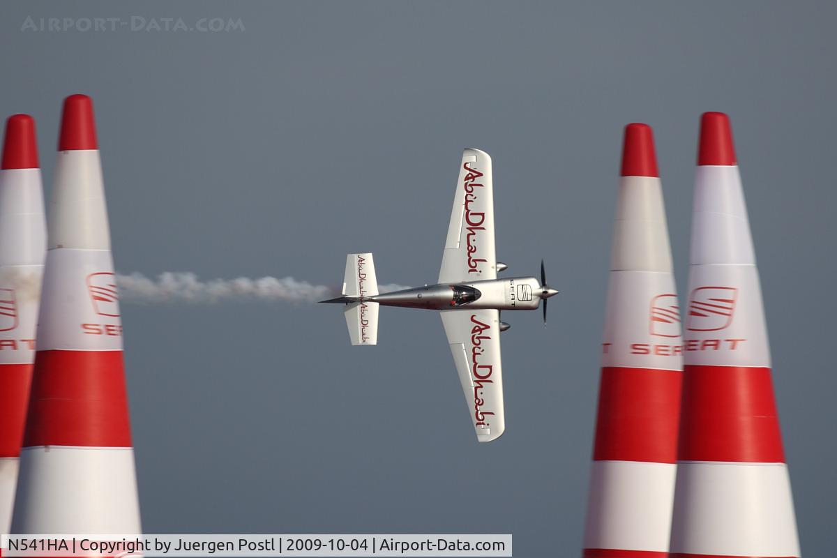 N541HA, 2008 Zivko Edge 540 C/N 0041A, Red Bull Air Race Barcelona 2009 - Hannes Arch