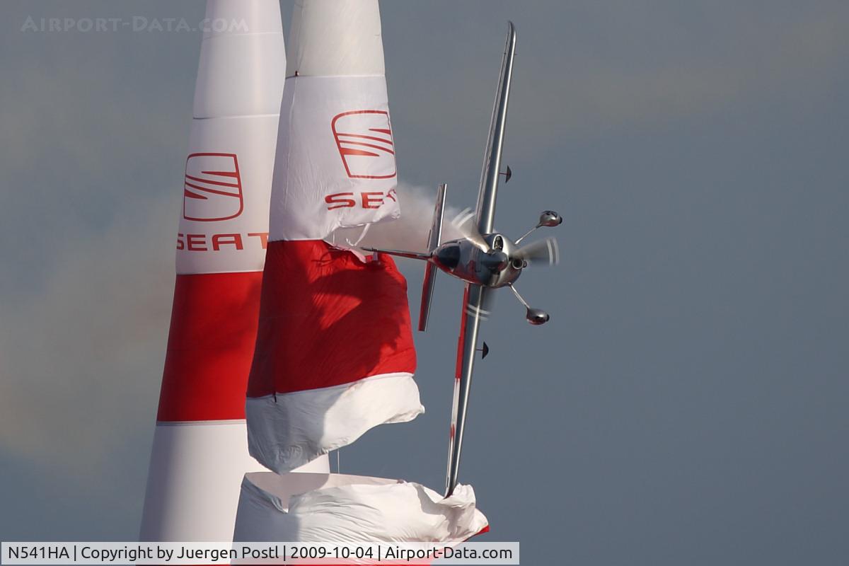 N541HA, 2008 Zivko Edge 540 C/N 0041A, Red Bull Air Race Barcelona 2009 - Hannes Arch
