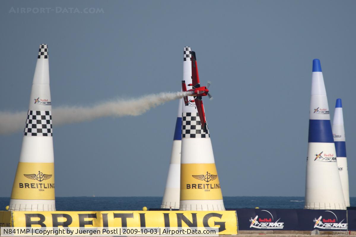 N841MP, 1999 Zivko Edge 540 C/N 0025, Red Bull Air Race Barcelona 2009 - Pete McLeod