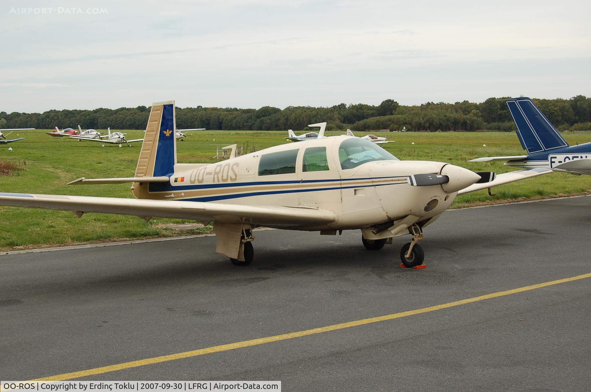 OO-ROS, 1978 Mooney M20J 201 C/N 24-0592, Mooney M201 - Seen at Deauville