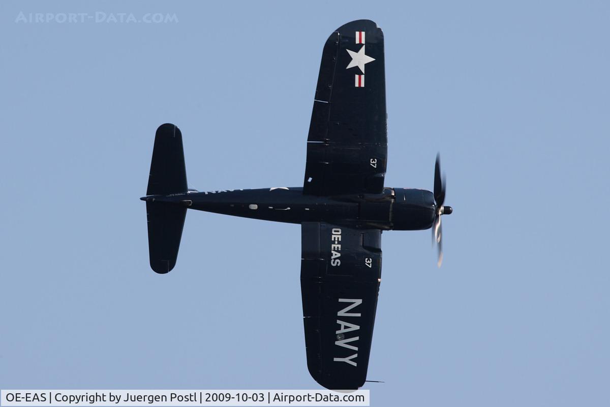 OE-EAS, 1945 Vought F4U-4 Corsair C/N 9149, Red Bull Air Race Barcelona 2009 - Chance Vought F4U
