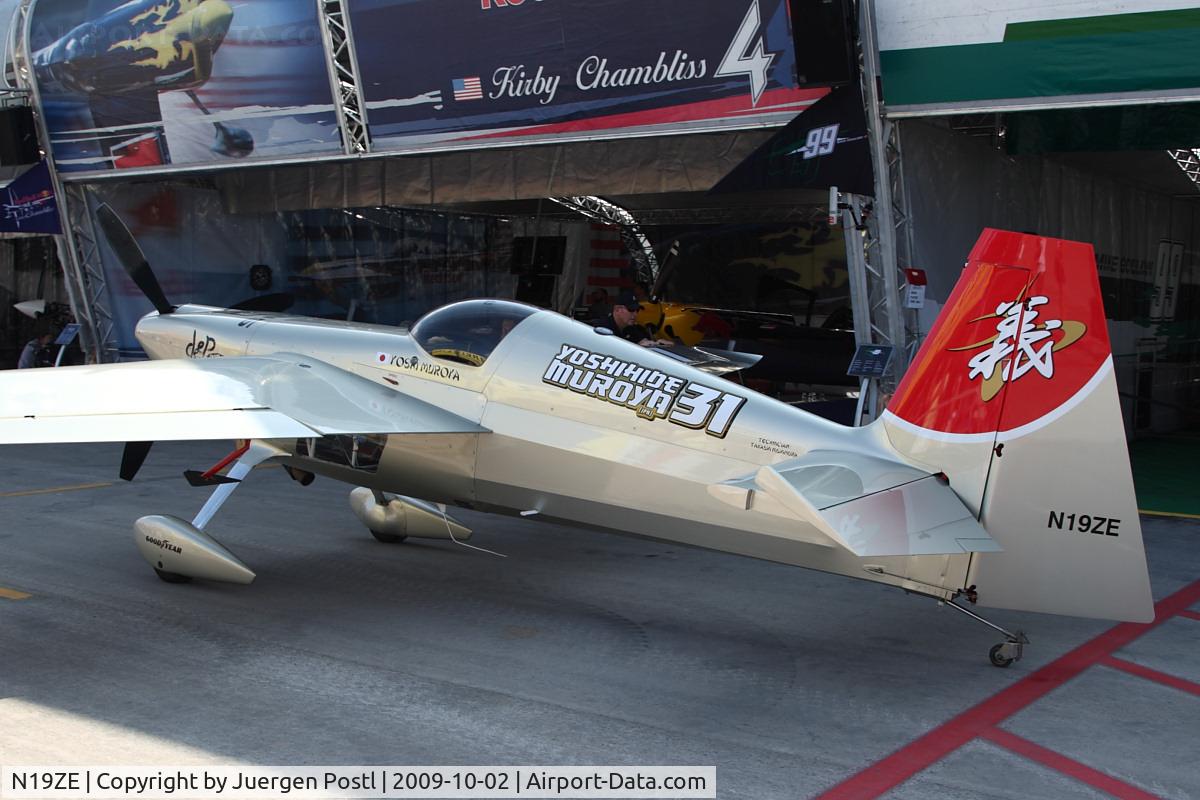 N19ZE, 2007 Zivko Edge 540 C/N 0039A, Red Bull Air Race Barcelona 2009 - Yoshihide Muroya