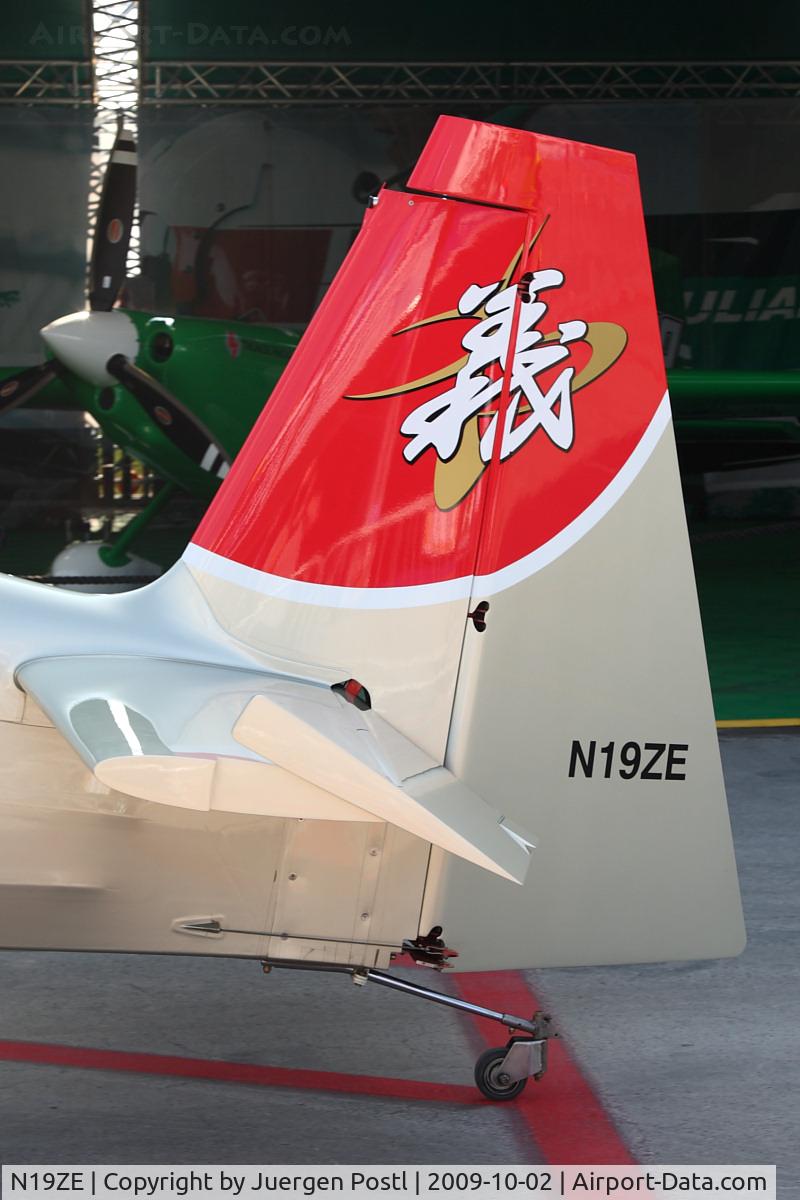 N19ZE, 2007 Zivko Edge 540 C/N 0039A, Red Bull Air Race Barcelona 2009 - Yoshihide Muroya