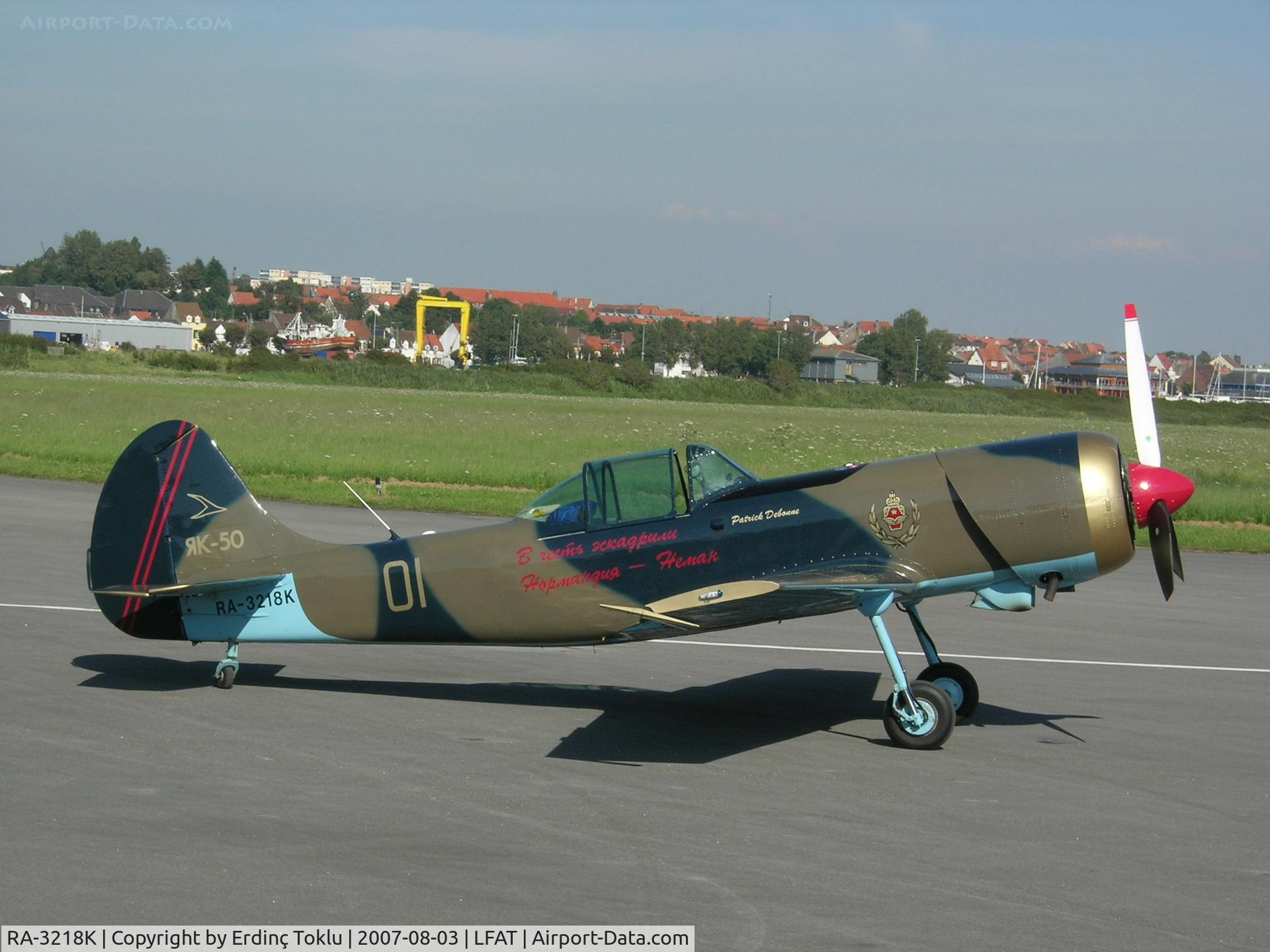 RA-3218K, 1985 Yakovlev Yak-50 C/N 853208, YAK-50 seen at Le Touquet-Paris-Plage