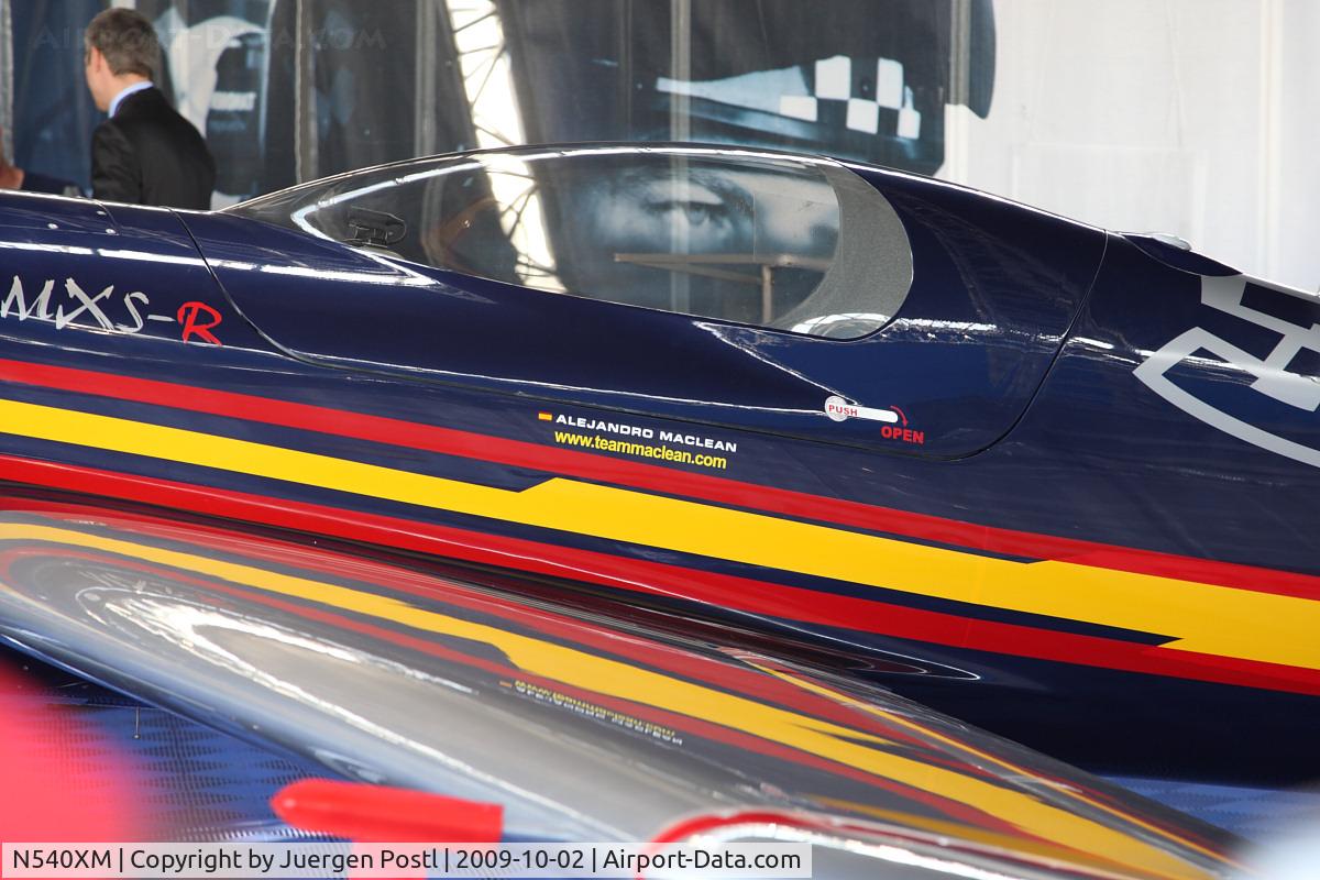 N540XM, 2008 MXR Technologies MXS C/N 003, Red Bull Air Race Barcelona 2009 - Alejandro Maclean