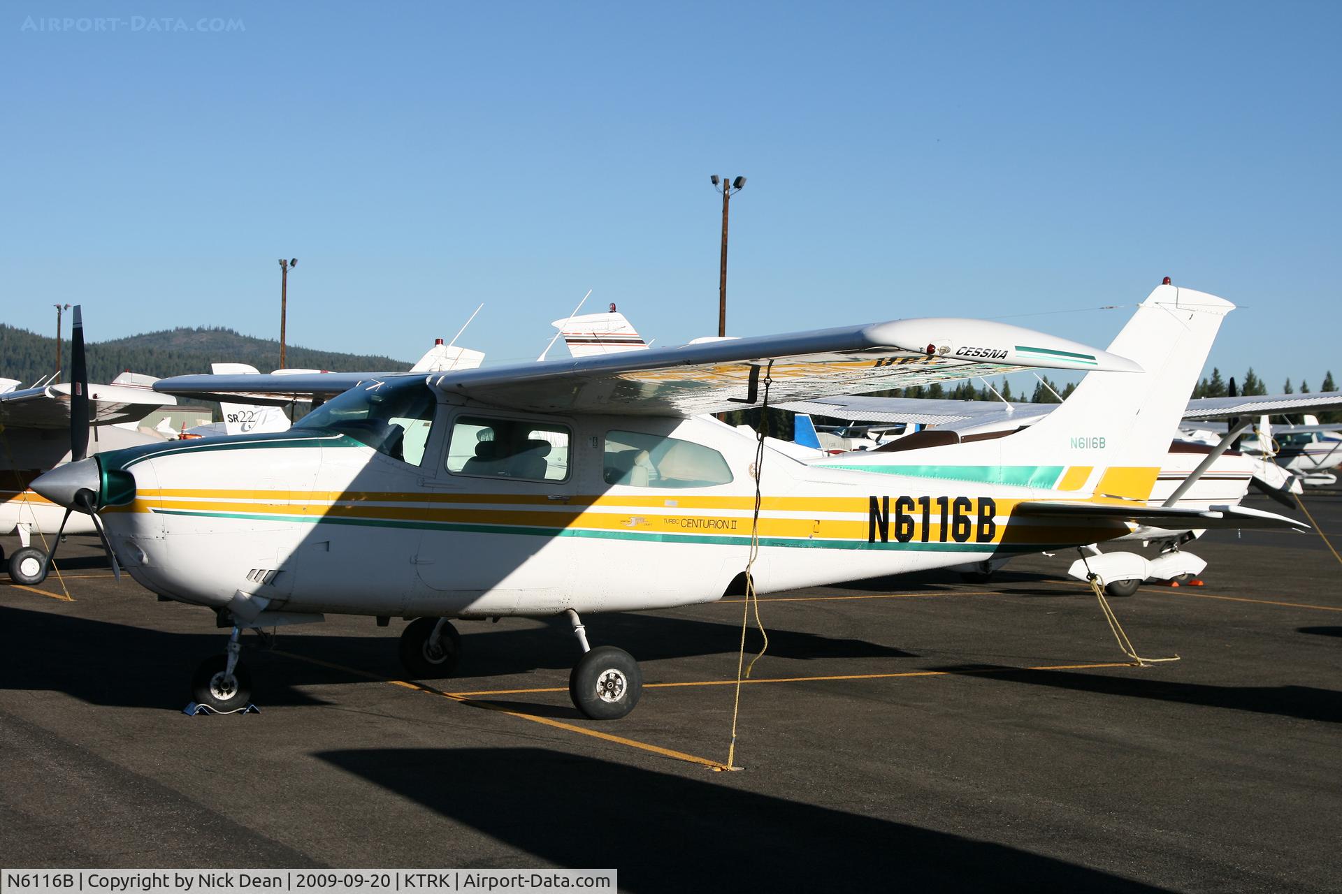 N6116B, 1978 Cessna T210M Turbo Centurion C/N 21062686, KTRK