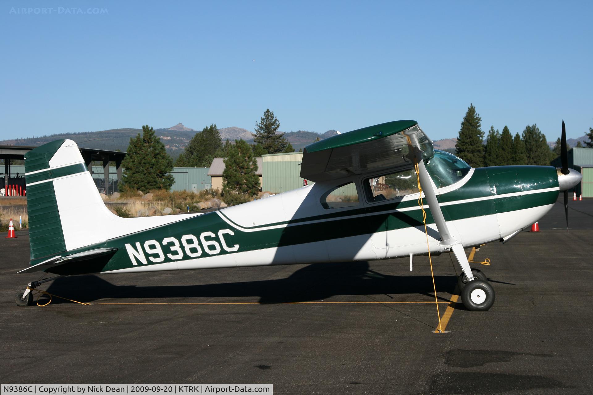 N9386C, 1955 Cessna 180 C/N 31784, KTRK