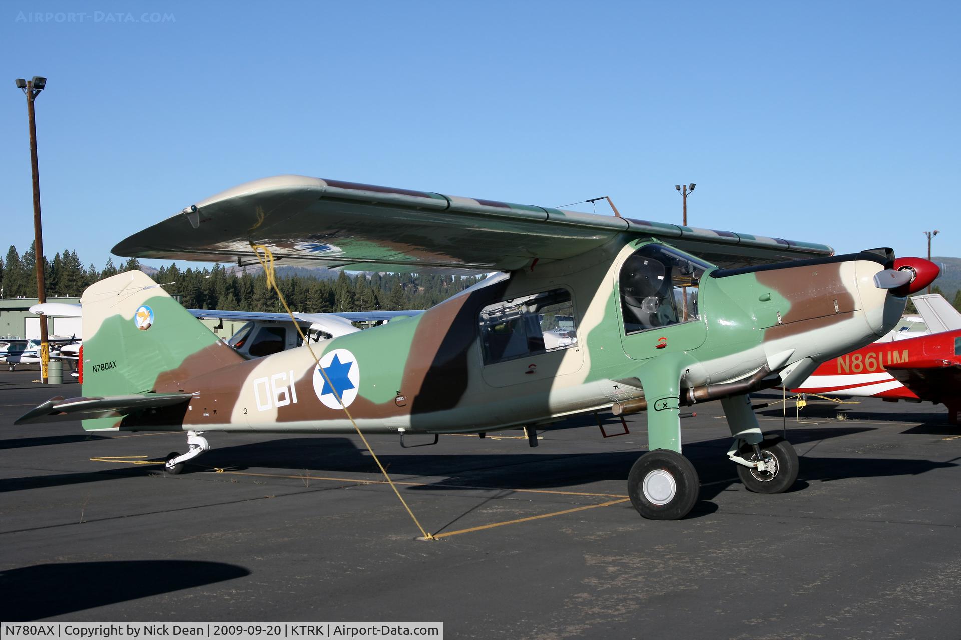 N780AX, 1959 Dornier Do-27B-5 C/N 391, KTRK