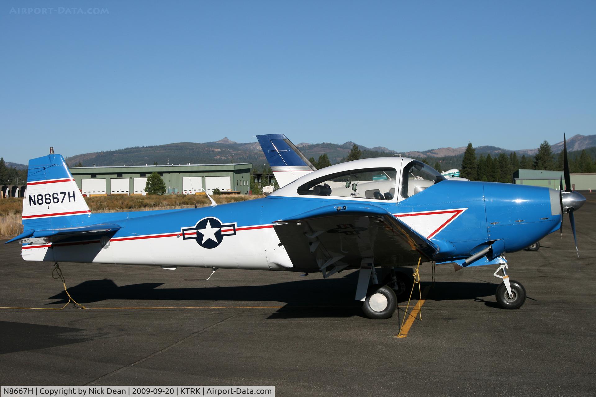 N8667H, 1947 North American Navion C/N NAV-4-667, KTRK