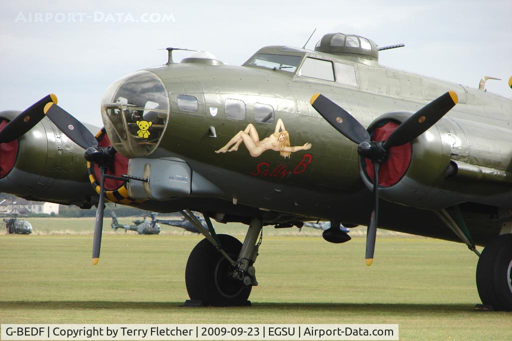 G-BEDF, 1944 Boeing B-17G Flying Fortress C/N 8693, B-17G - one of the 'stars' of the Imperial War Museum at Duxford