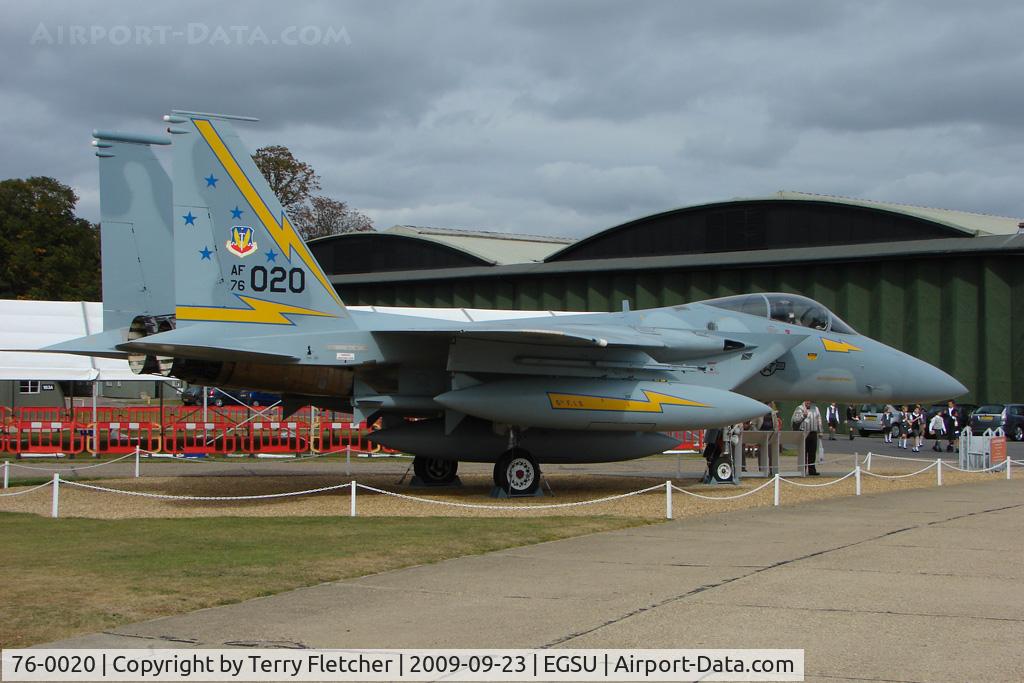 76-0020, 1976 McDonnell Douglas F-15A Eagle C/N 0199/A172, F15A Eagle - Imperial War Museum Duxford