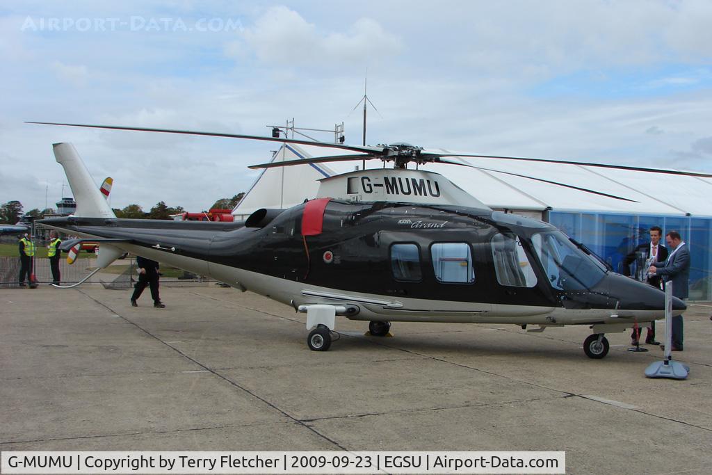 G-MUMU, 2008 Agusta A-109S Grand C/N 22073, Exhibited at HeliTech 2009 at Duxford