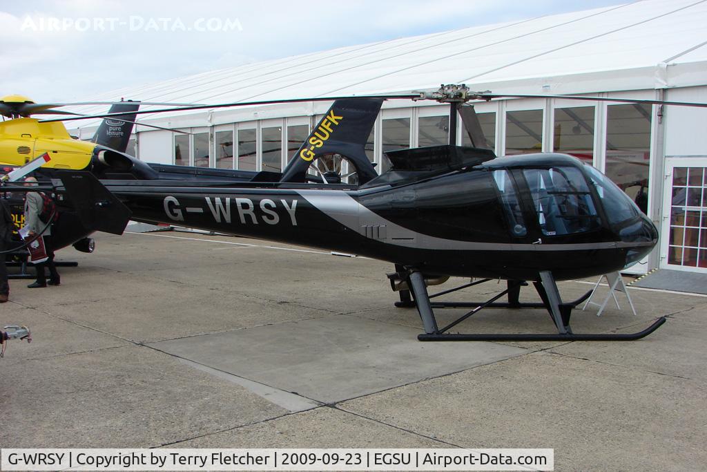 G-WRSY, 2005 Enstrom 480B C/N 5077, Exhibited at HeliTech 2009 at Duxford