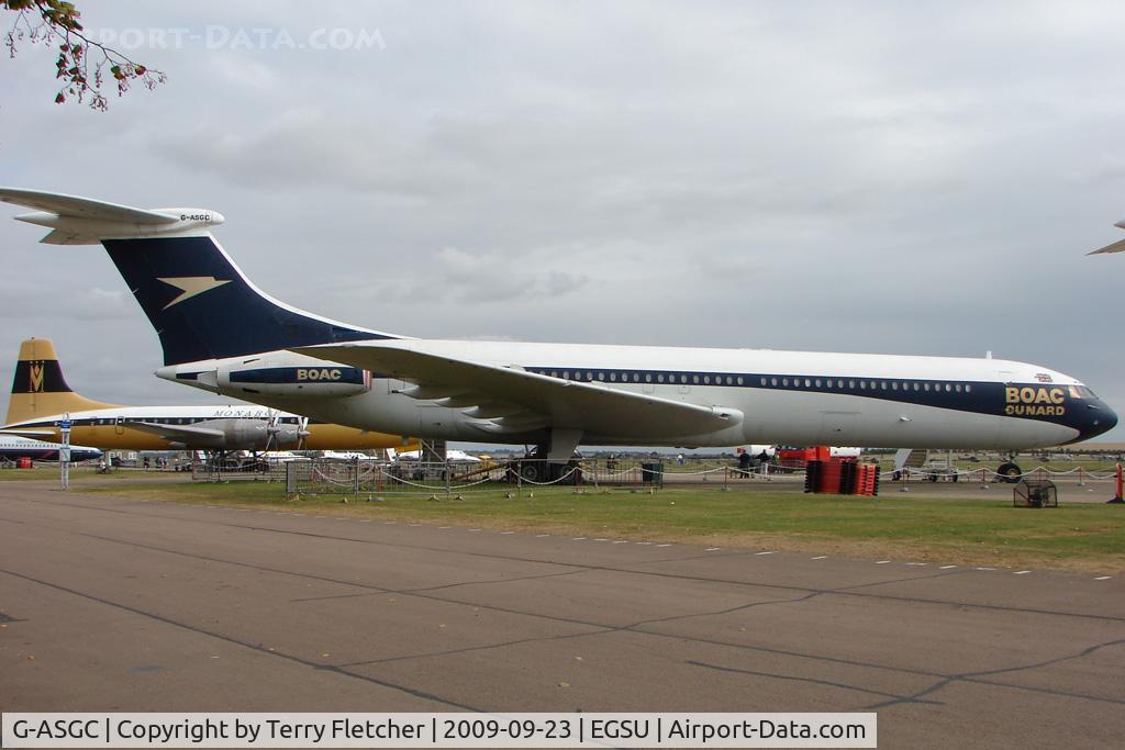 G-ASGC, 1965 BAC Super VC10 Srs 1151 C/N 853, Preserved Vickers VC10 at Imperial War Museum Duxford