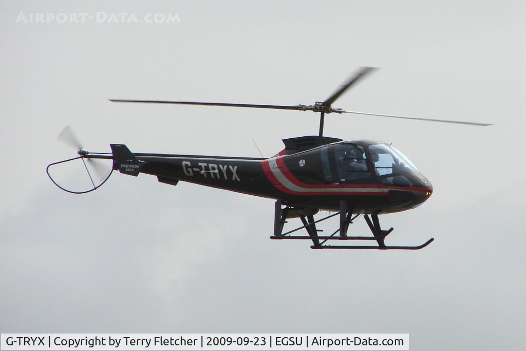 G-TRYX, 2005 Enstrom 480B C/N 5083, Visitor to 2009 Helitech at Duxford