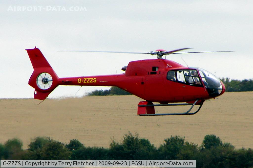G-ZZZS, 2002 Eurocopter EC-120B Colibri C/N 1321, Visitor to 2009 Helitech at Duxford