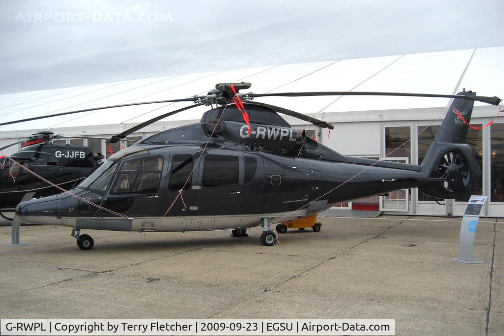 G-RWPL, 2009 Eurocopter EC-155B-1 C/N 6847, Exhibited at HeliTech 2009 at Duxford