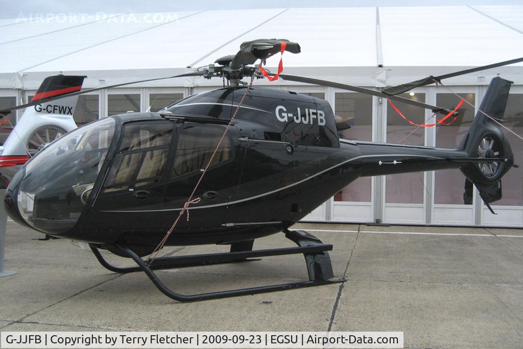G-JJFB, 2007 Eurocopter EC-120B Colibri C/N 1506, Exhibited at HeliTech 2009 at Duxford
