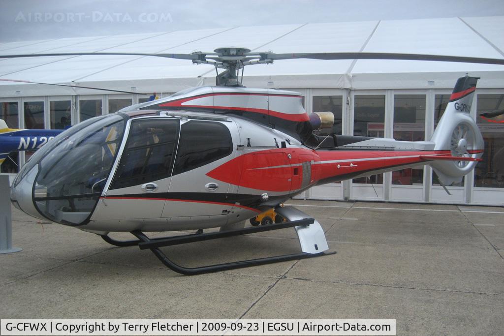 G-CFWX, 2009 Eurocopter EC-130B-4 (AS-350B-4) C/N 4746, Exhibited at HeliTech 2009 at Duxford