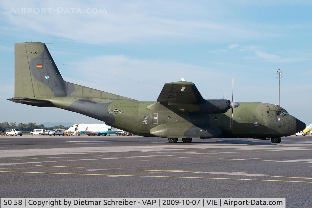 50 58, Transall C-160D C/N D80, German Air Force Transall