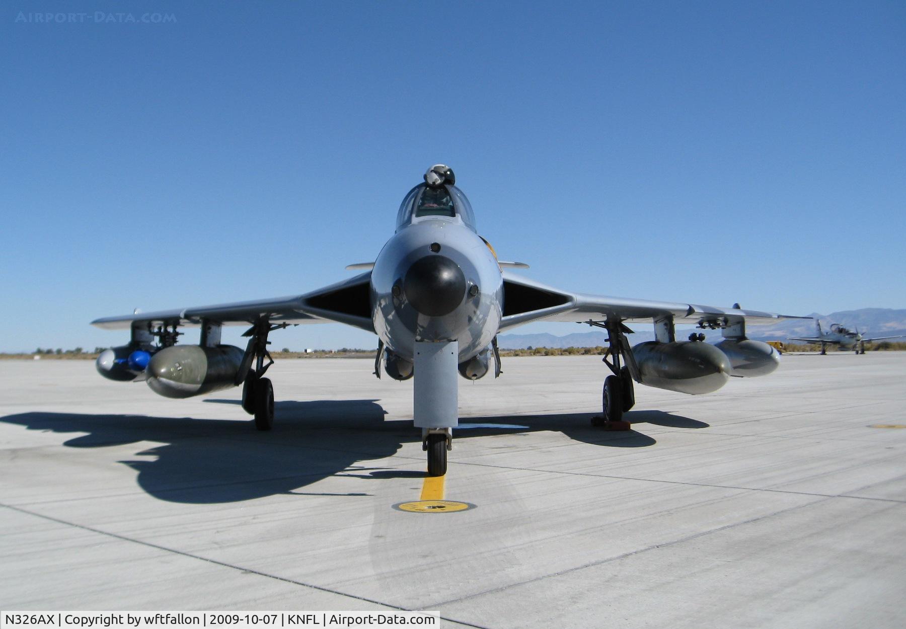 N326AX, 1959 Hawker Hunter F.58 C/N 41H-697447, @ NAS Fallon, Nevada
