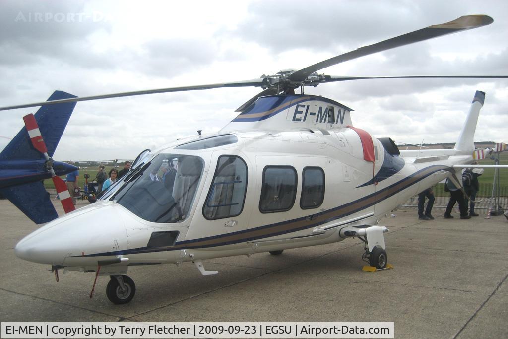 EI-MEN, Agusta A-109S Grand C/N 22017, Exhibited at HeliTech 2009 at Duxford