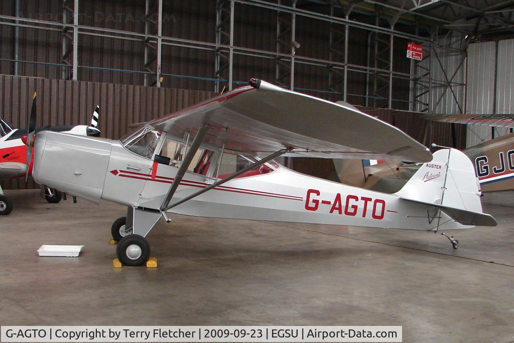 G-AGTO, 1945 Auster J-1 Autocrat C/N 1822, 1945 Auster Aircraft Ltd AUSTER 5J1- at Imperial war Museum , Duxford