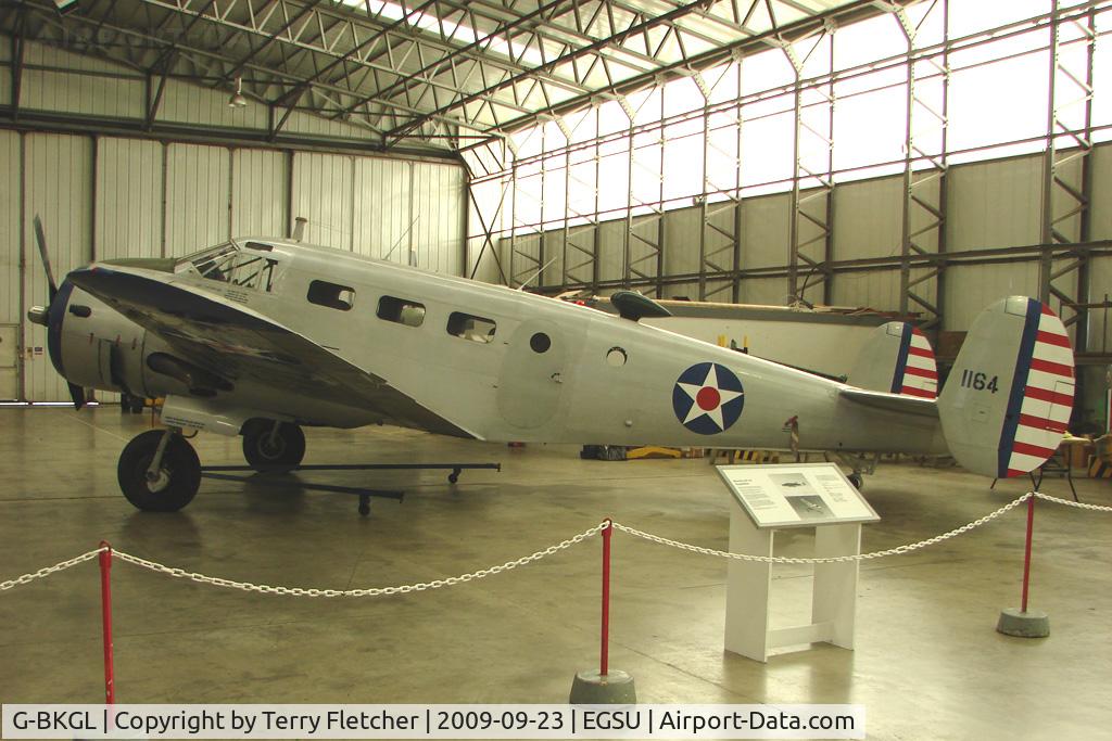 G-BKGL, 1952 Beech Expeditor 3TM C/N CA-164 (A-764), 1952 Beech BEECH 3TM, c/n: CA-164 at Imperial War Museum Duxford