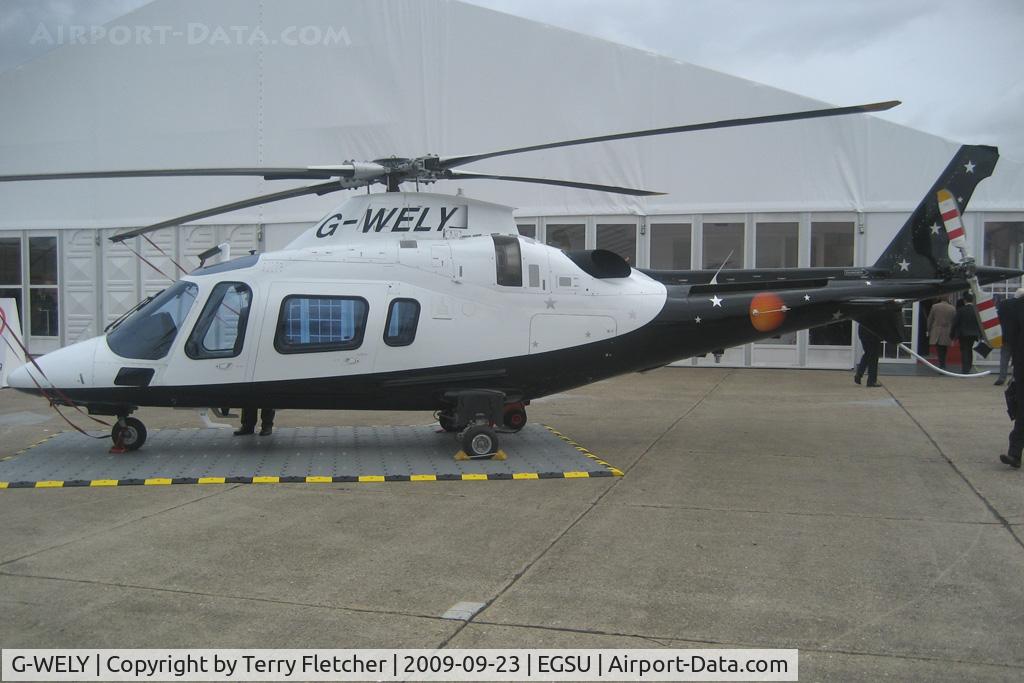 G-WELY, 2007 Agusta A-109E Power C/N 11710, Exhibited at HeliTech 2009 at Duxford