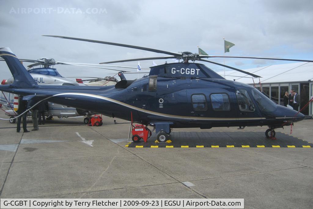 G-CGBT, 2009 Agusta A-109S Grand C/N 22120, Exhibited at HeliTech 2009 at Duxford