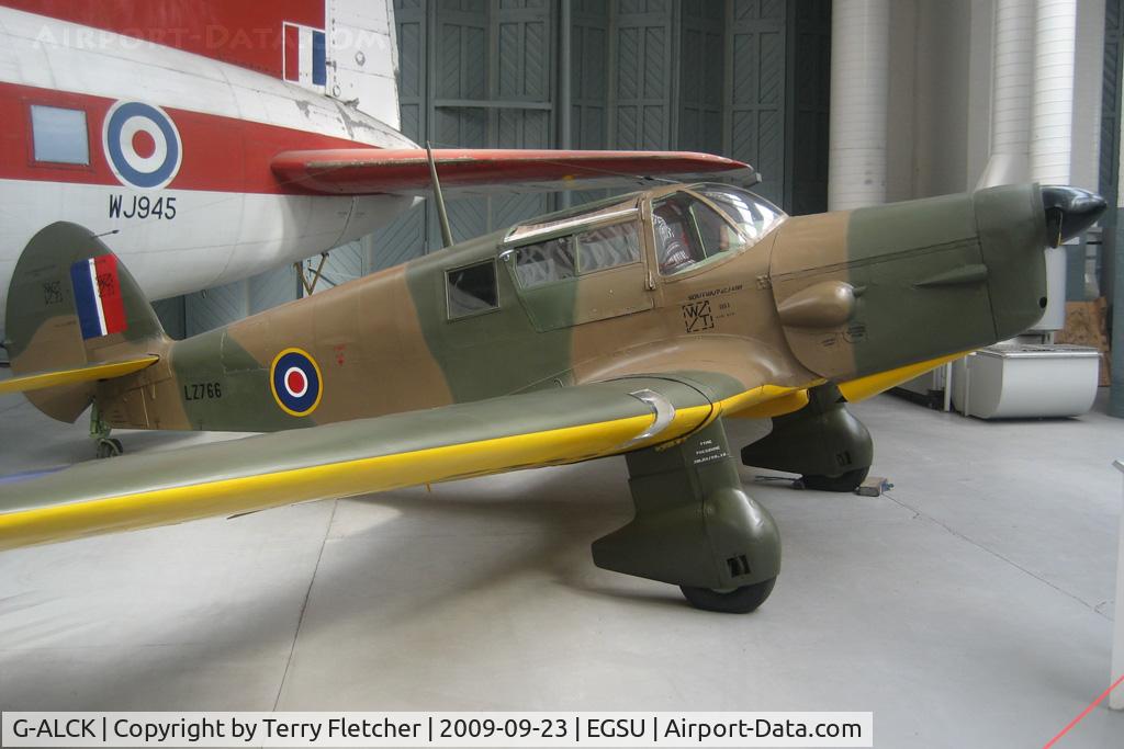 G-ALCK, F Hills And Sons Ltd Proctor 3 C/N H536, F Hills And Sons Ltd PROCTOR 3, c/n: H536 - serialled LZ766 at Imperial War Museum