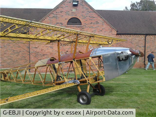 G-EBJI, 1977 Hawker Cygnet Replica C/N PFA 077-10240, fully assembled prior to covering