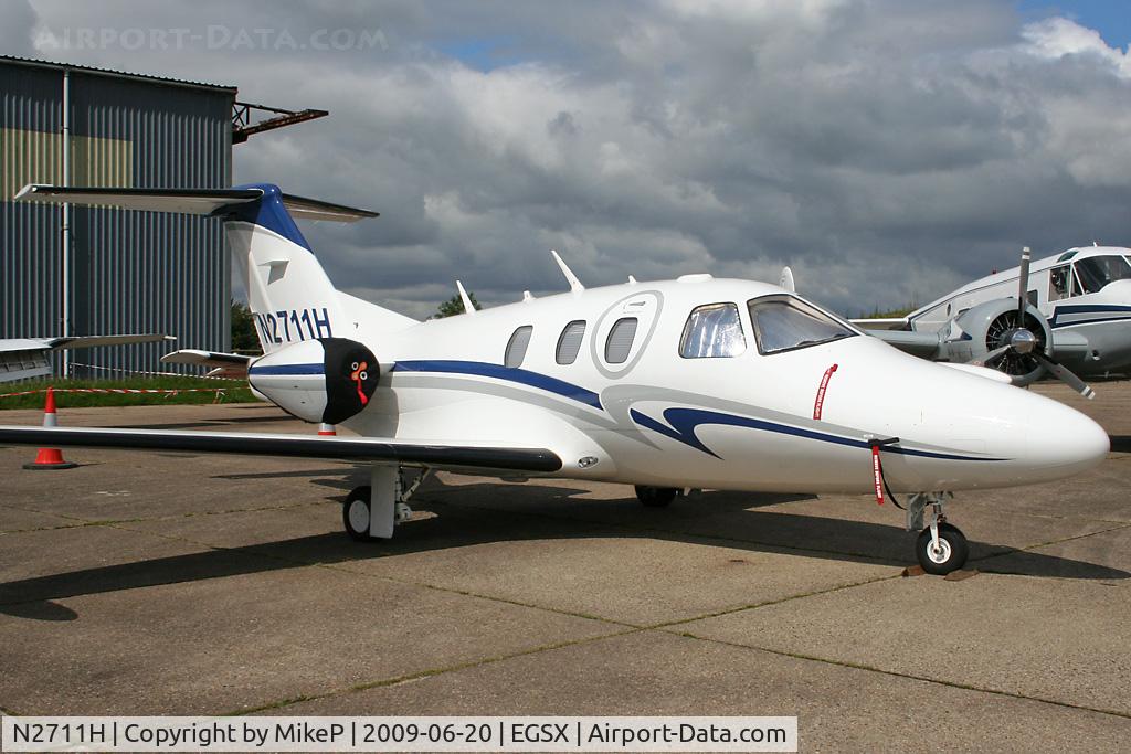 N2711H, 2008 Eclipse Aviation Corp EA500 C/N 000142, North Weald Based.