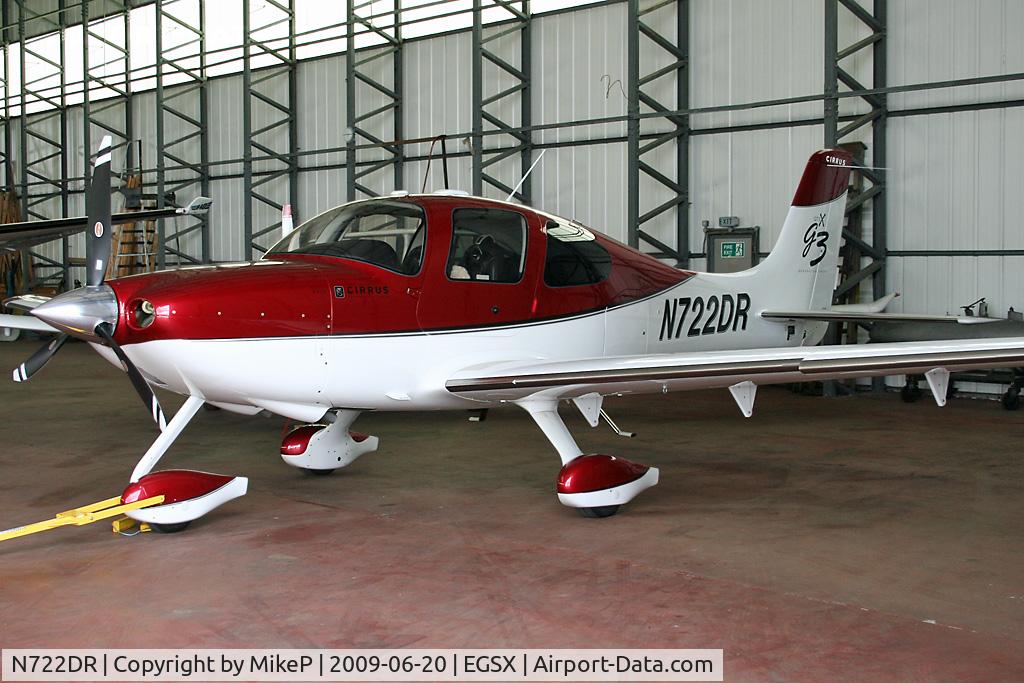 N722DR, 2007 Cirrus SR22 C/N 2705, The owner has replaced this aircraft with a newer model (serial number 3500) wearing the same registration !