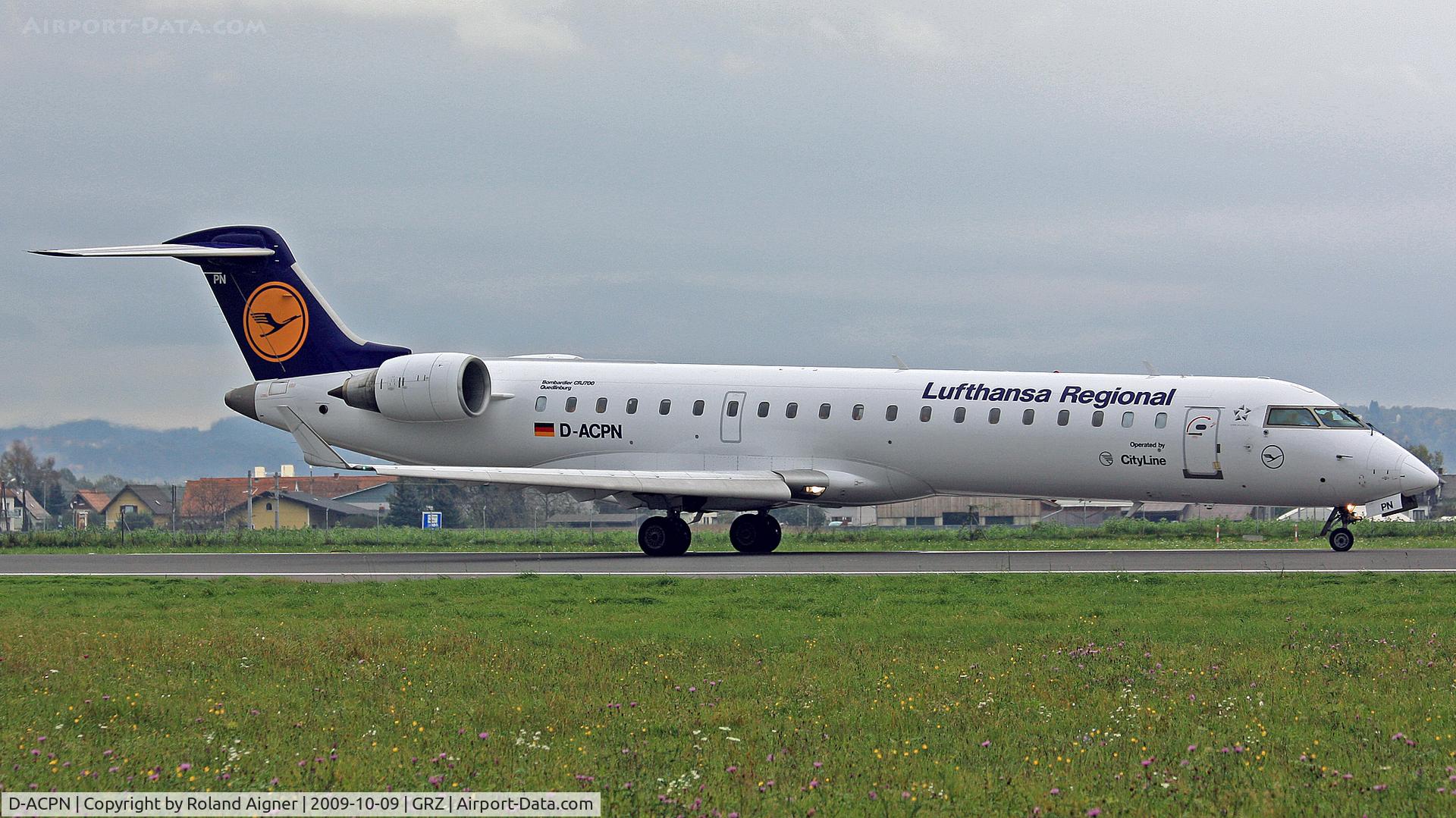 D-ACPN, 2003 Bombardier CRJ-701ER (CL-600-2C10) Regional Jet C/N 10083, .