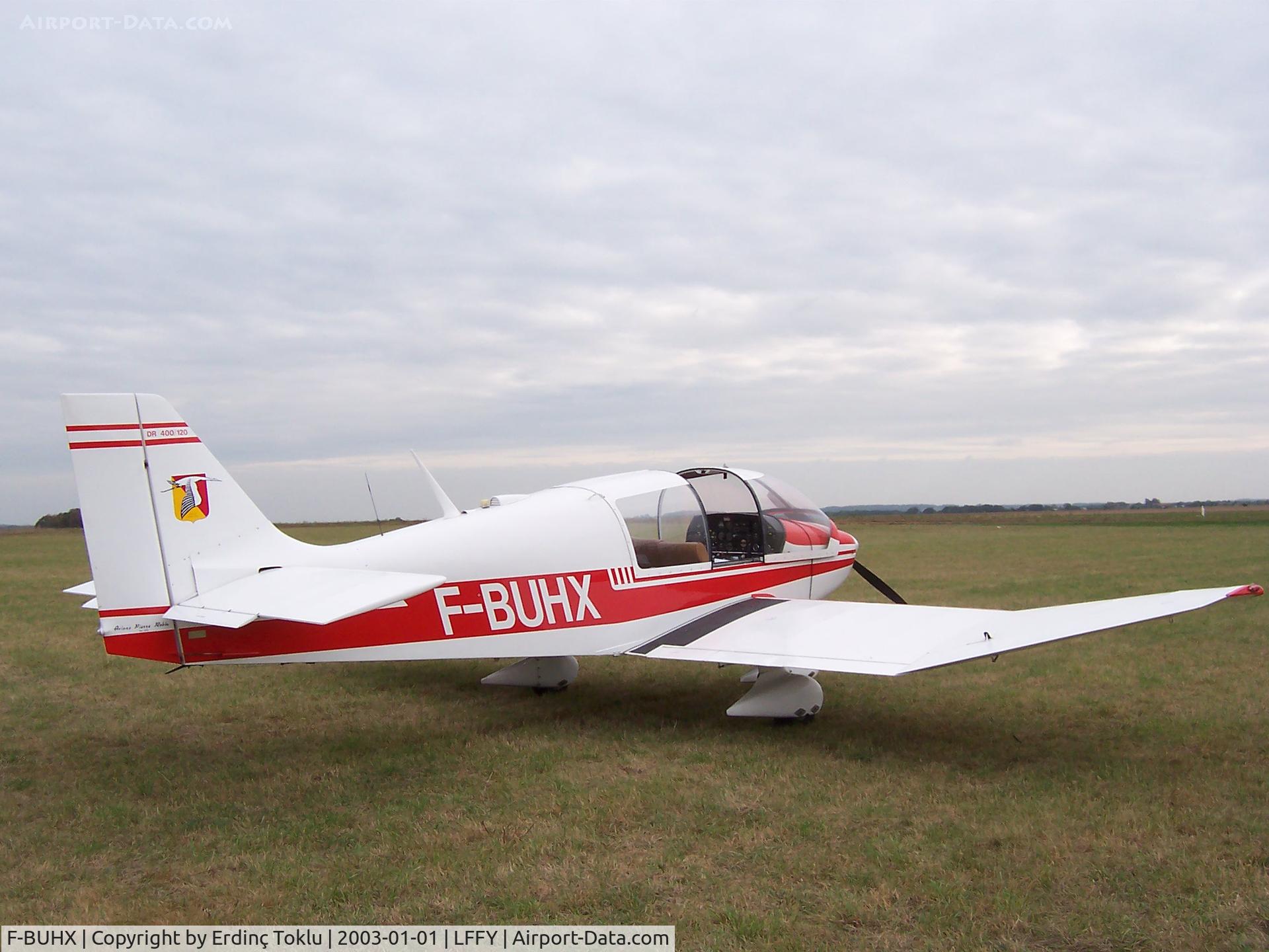F-BUHX, Robin DR-400-120 Dauphin 2+2 C/N 810, My flight to Etrépagny
