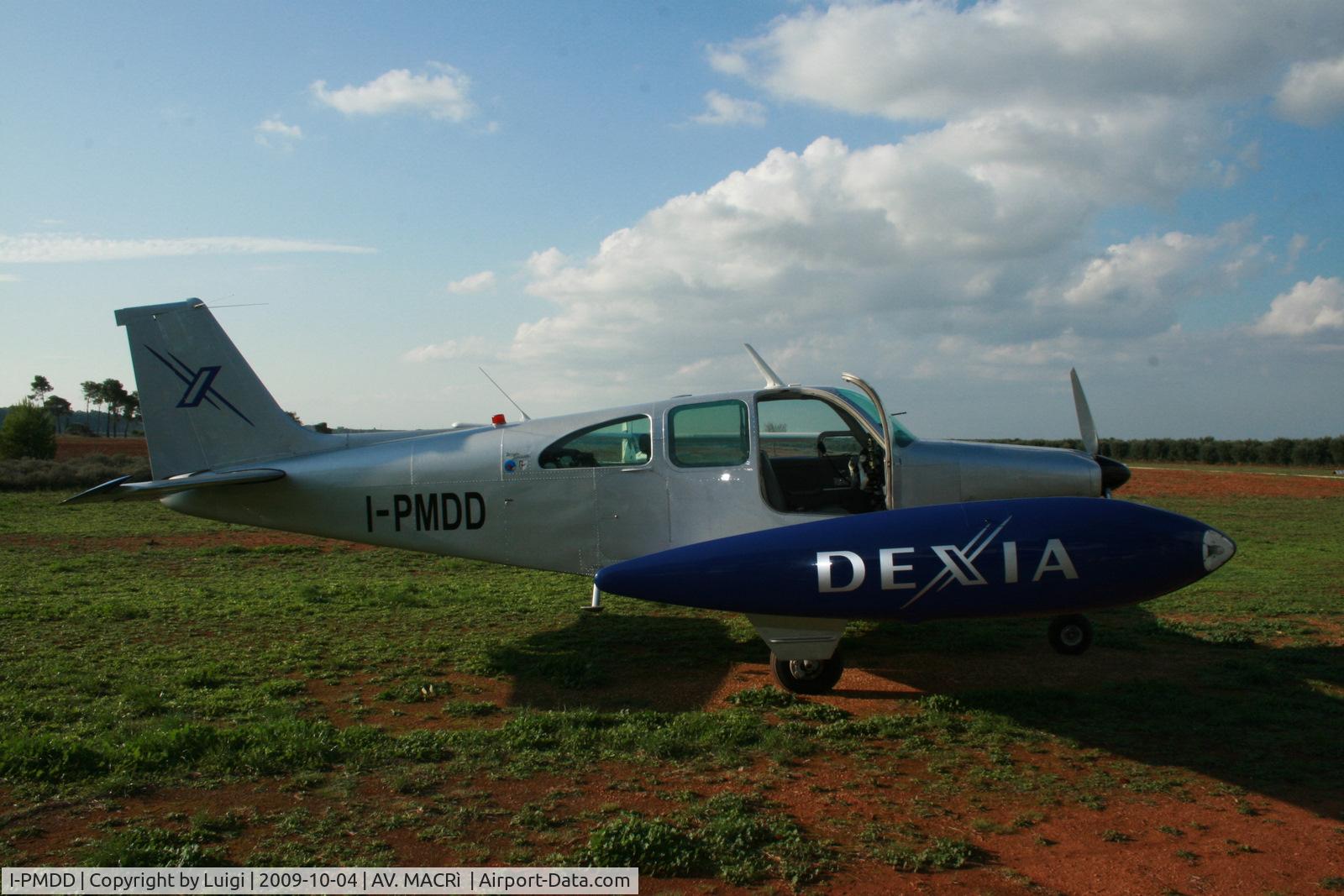 I-PMDD, 1966 Beech 35-C33 Debonair C/N CD-1011, Beechcraft BE35-C33 Bonanza I-PMDD