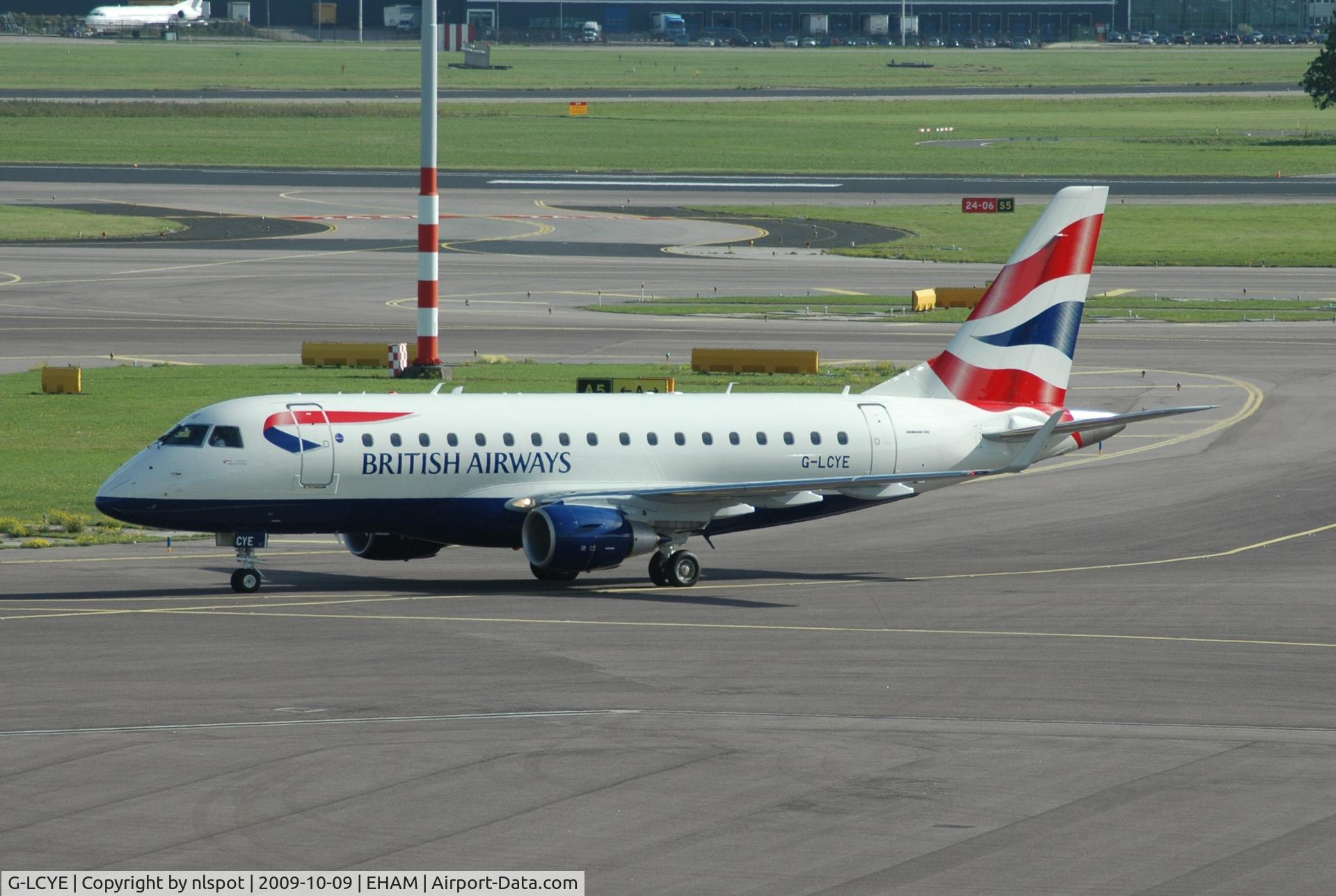 G-LCYE, 2009 Embraer ERJ-170-100STD C/N 17000296, ...