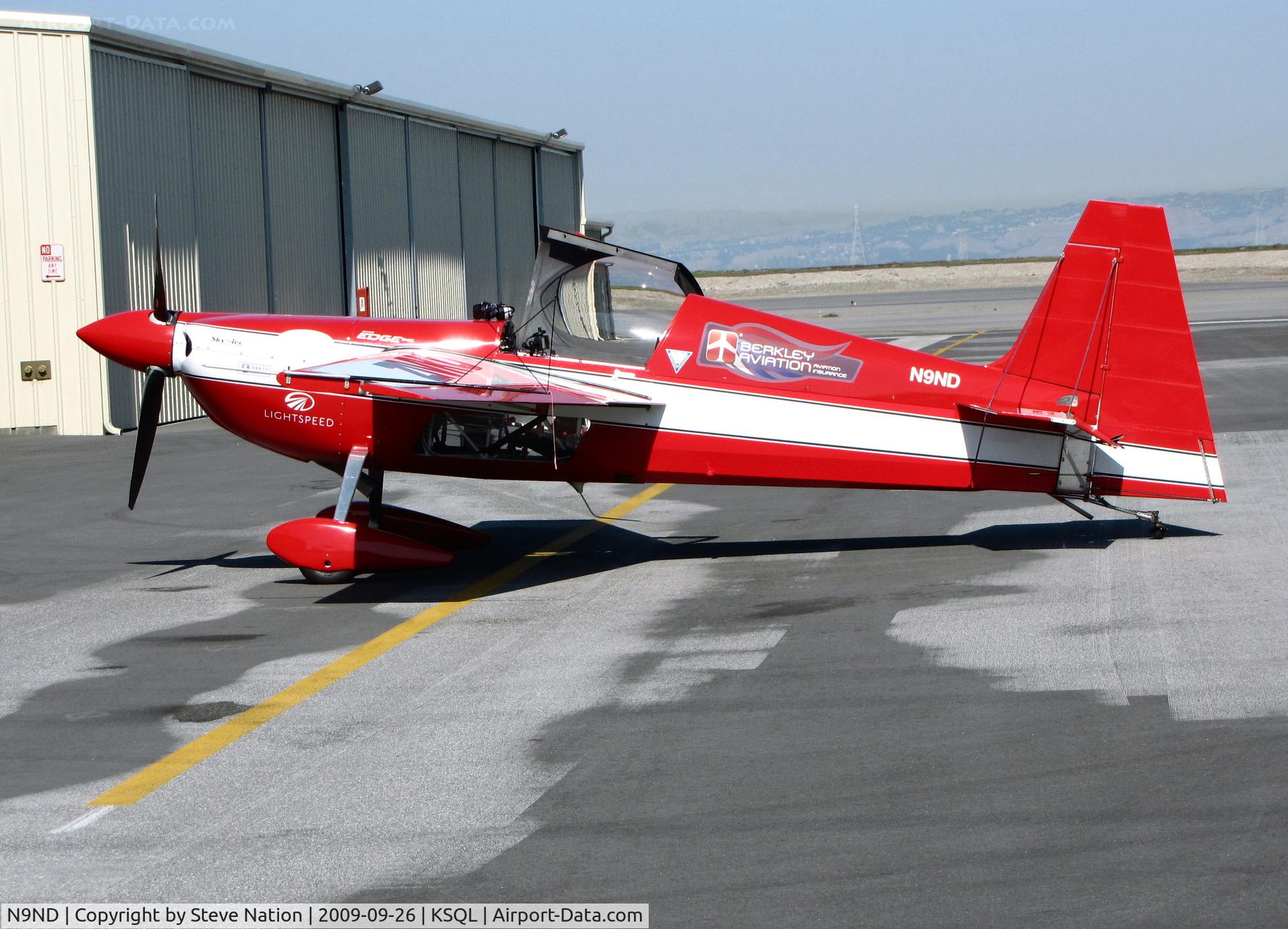 N9ND, 1998 Zivko Edge 540 C/N 0020, Berkeley Aviation-sponsored 1998 Zivko Aeronautics Inc EDGE 540