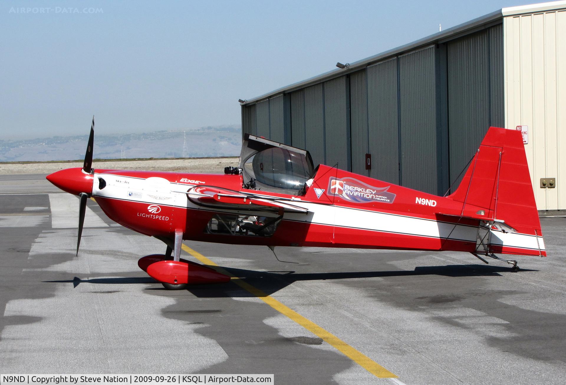 N9ND, 1998 Zivko Edge 540 C/N 0020, Berkeley Aviation-sponsored 1998 Zivko Aeronautics Inc EDGE 540