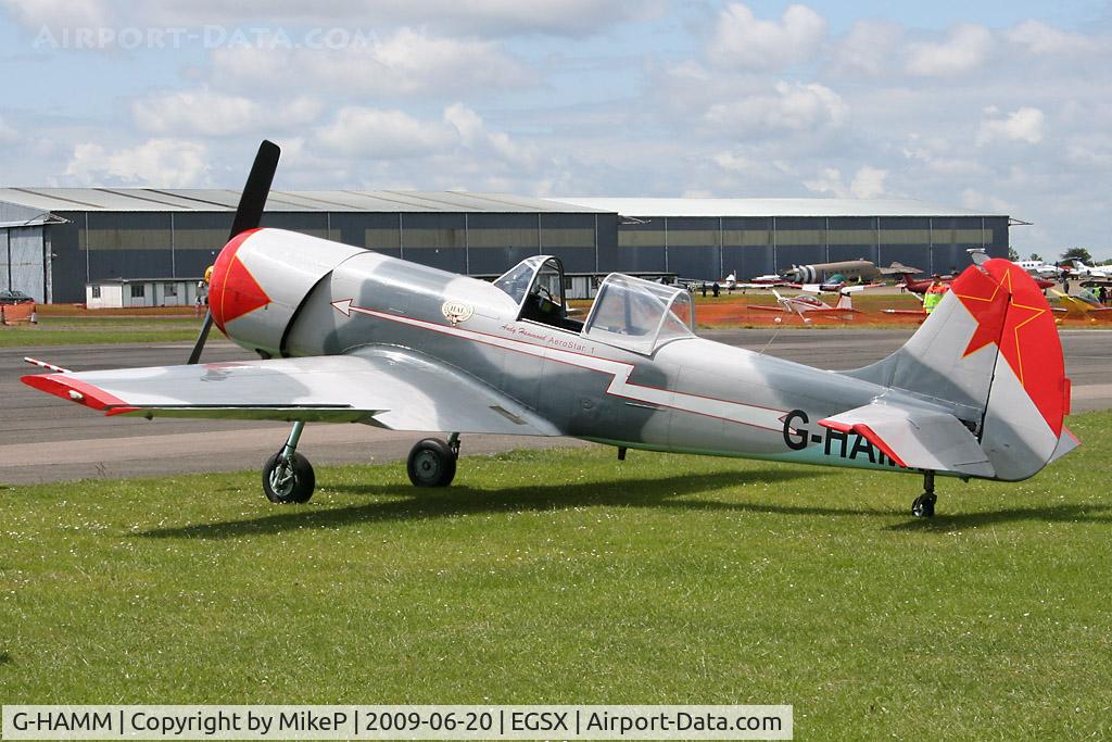 G-HAMM, 1983 Yakovlev Yak-50 C/N 832409, Based at North Weald.