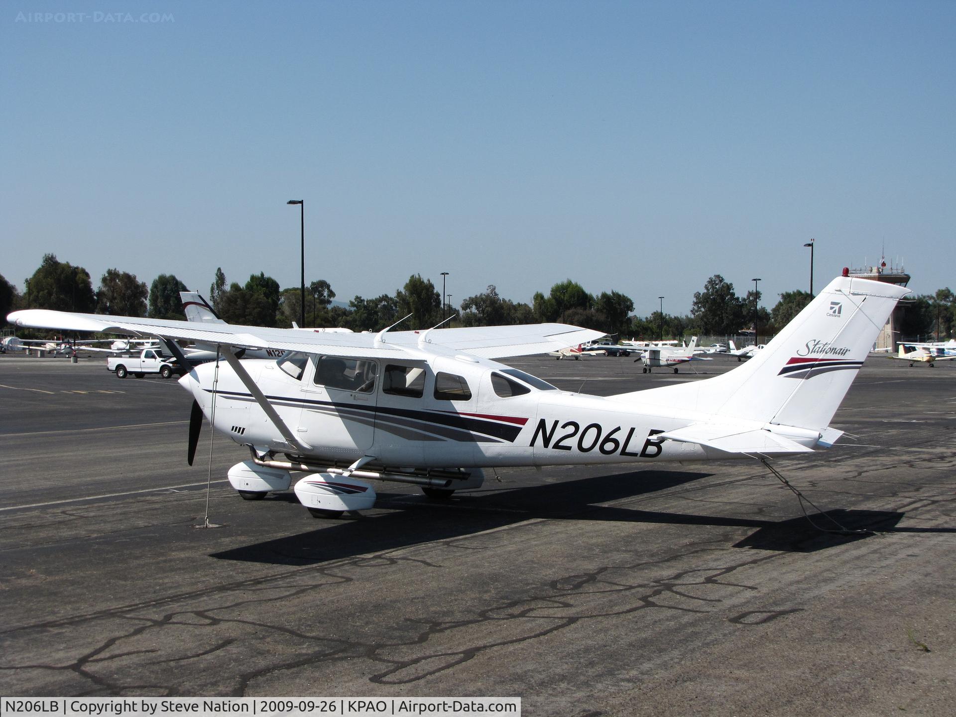 N206LB, 1999 Cessna 206H Stationair C/N 20608055, Cessna 206H (check out extended exhaust pipe)